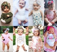 Cotton Newborn Baby Girls Clothes Bodysuit Romper Jumpsuits Playsuits Outfits