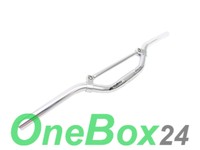 Fahrrad Lenker 25,4mm MTB Down-Hill Kalloy-Uno Silber