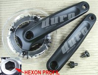 SR SUNTOUR DURO HEXON KURBEL 32 22 ZÄHNE - 175 MM - SCHWARZ - CW8DURO-D-BAZ