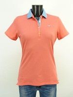 GAASTRA POLOSHIRT GR M / ORANGE &  KURZARM - NEUWERTIG ( L 1907 )