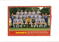 Poster Darmstadt 98 aus Sonderheft 84/85
