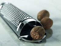 1 Muskatreibe Reibe Gewürzreibe Muskatnussreibe Zitronenreibe Küchenreibe