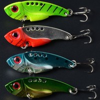 Wobbler Crankbait Neu Forelle Barsch Döbel Köder  Lure Metal 5.5CM/12G