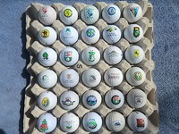 Logo Bälle | Clublogo| Logobälle | Golfplatz | Golfclub | Golfbälle |