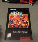 FINAL FIGHT 3 snes Instruction Booklet Manual super nintendo