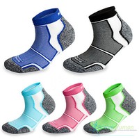 3 Paare More Mile Gepolstert COOLMAX Sport Laufsocken Herren Damen