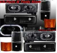 Chevrolet C/K Suburban Silverado Scheinwerfer Angeleyes 94 - 99 1994 1998 1999 B