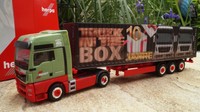 Herpa  MAN TGX XXL Euro 6 Container-Sattelzug „Wandt / 10 Jahre " 1:87 
