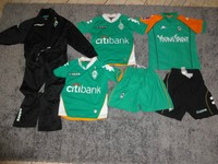 SV Werder Bremen-Trikots, Trainingsanzug -Gr.116/128 -Kappa     7 TEILE citybank