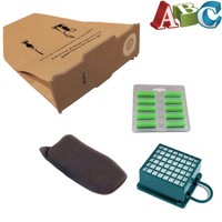 20 Staubsaugerbeutel + Hepa-Filter-Set + Duft passend f. Vorwerk Kobold 130-131 