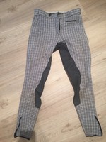 Pikeur Reithose Lugana 38 Blau Grau Karo Kariert