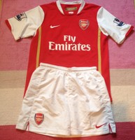 Arsenal London Trikot Und Hose, Original Nike, #4 Fabregas, Kinder Größe 152