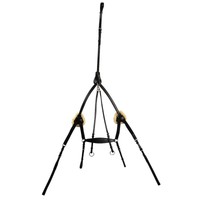 RIDING WORLD „5 Punkte" Vorderzeug schwarz Vollblut