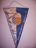 alter Wimpel DDR FC Carl Zeiss Jena