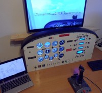 Flugsimulator Homecockpit Cessna FSX P3D Revision. 3 Cockpit Complete  NEW 