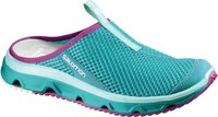 SALOMON RX SLIDE 3.0 W Damen Relax Sandalen Schuhe teal blue ~NEU 