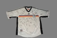 ☆1998☆ DFB Deutschland Nationalmannschaft Fußball Trikot signiert Autogramm