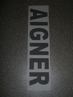 1x TSV 1860 München name Aigner Flock Beflockung für Trikot Spielertrikot