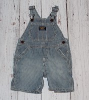 Osh Kosh B'Gosh 18M Railroad Stripe Shortalls
