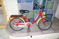 PUKY 16-Zoll Kinderfahrrad - Fahrrad + Helm
