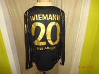 Rot Weiss Ahlen Jako Langarm Matchworn Trikot 2009/10 + Nr.20 Wiemann Gr.XL