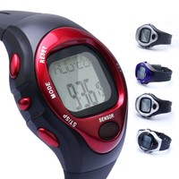 Lauf Sportuhr Armbanduhr Watch Plusmesser Herzfreqenzmessung Uhr Fitnessuhr DHL