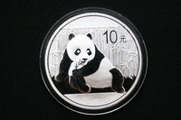 China Panda 2015 - 1 Unze Silber