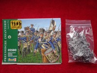 1/72 Revell Preussische Infanterie No. 02580 - Napoleonic Wars - komplett