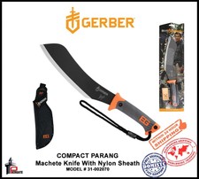Gerber Bear Grylls COMPACT PARANG MACHETE KNIFE WITH NYLON SHEATH 31-002072