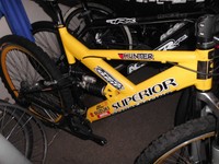 SUPERIOR  HUNTER MTB  VOLL  GEFERDET  Rahmen,vintage,DNM