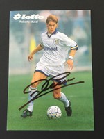 ROBERTO MUSSI  (11 LS ITALIEN) AC PARMA VIZE-WM 1994 signed AK 10x15