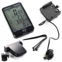 Funk Fahrrad MTB Radfahren LCD Fahrradcomputer Tachometer Fahrradtacho CS178