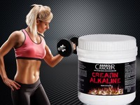 Hardcore Muskelaufbau Creatin Alkaline  240Kapseln  Anabol Kre-Alkalyn Testo