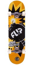 Flip Gonzalez Boom P2 Yellow Brand New Skateboard Complete 8.0"