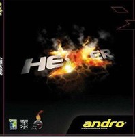   Andro Hexer 1,7-2,1 mm Rot / Schwarz Neu