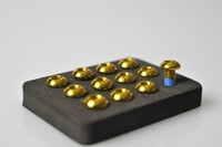 Reverse Befestigungsschrauben für Bremsscheibe M5x10 mm gelb Scheibenbremse Disk