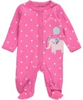 Carter's Baby Girls' "Elephant Party" Footed Coverall