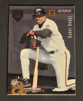 Barry Bonds San Francisco Giants Analysis Upper Deck 1995 Major League Baseball
