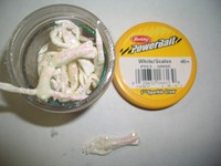 Berkley Powerbait Sparkle Craw Extra Scent Glitter Perlmut Shad 20 Stück