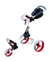 Big Max IQ+ Golftrolley  - Farbe: weiß - rot , Neu!