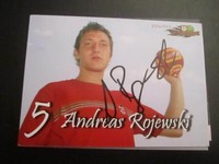 16347 Andreas Rojewski SC Magdeburg Handball original signierte Autogrammkarte