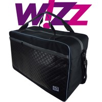 HANDGEPÄCK 42x32x25 cm Boardgepäck Bordcase Reise Koffer Reisetasche SCHWARZ 7 1