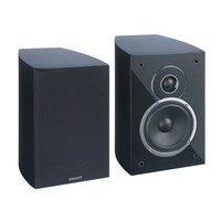 Pure Acoustics Noble Bookshelf Paar schwarz Regal-Lautsprecher 125 Watt Leistung