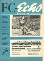 Programm  77/78  Li  1. FC Saarbrücken - Mönchengladbach (Echo)