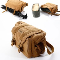 AGM DSLR SLR Kamera Tasche Umhängetasche Fototasche Kameratasche für Nikon Canon