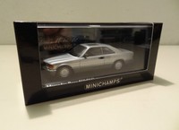 Mercedes-Benz W 126 S-Klasse Coupé 560 SEC 1986 silver Minichamps 1:43