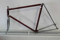 vintage rennrad rahmen Hugo Rickert Spezial RH58cm inkl. Lager campagnolo VGC