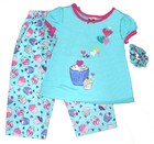 CHILDREN'S PLACE ~SPARKLING CUPCAKES PAJAMA SET~ SZ 3T