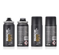 Montana Graffiti Sprühdose Black 50ml - BLK - black - Neu & OVP