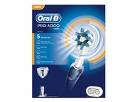 Braun Oral-B PRO 5000 CrossAction Elektrische Zahnbürste mit SmartGuide